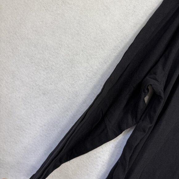 MAI Shirt Mens XL Black Long Sleeve Adaptive Side Snap Crewneck Pocket Tee Soft - Picture 12 of 15